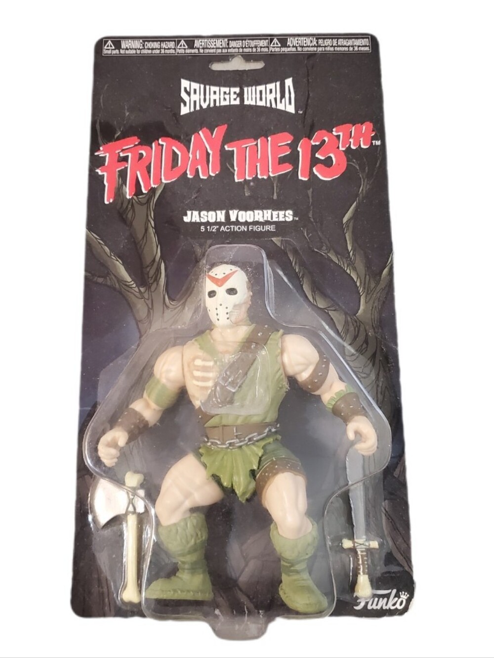 Funko Savage World Friday The 13th Jason Voorhees 5.5" Action Figure